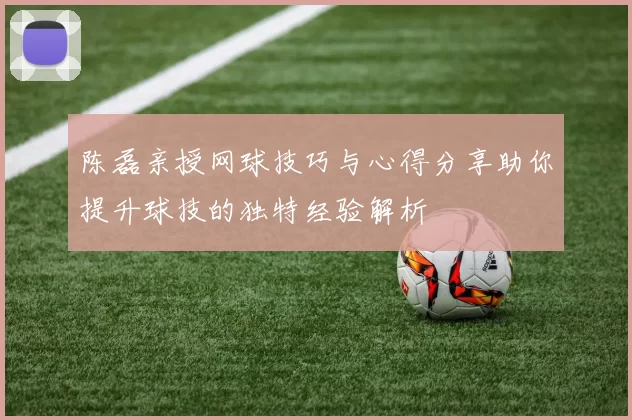 陈磊亲授网球技巧与心得分享助你提升球技的独特经验解析